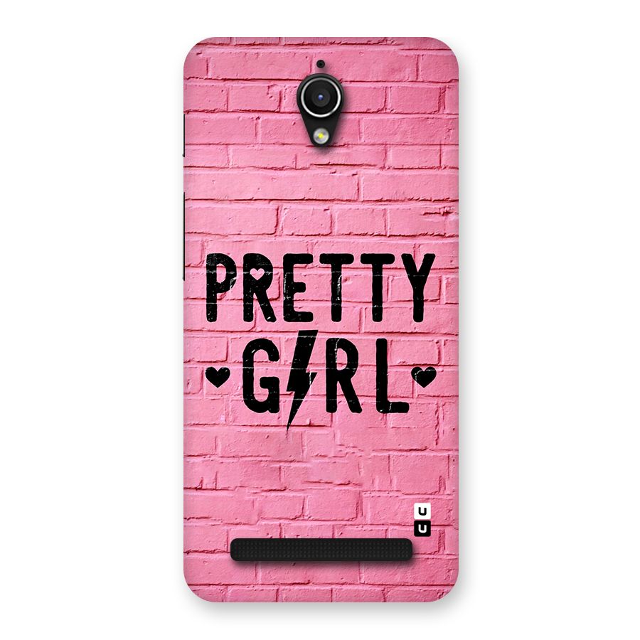 Pretty Girl Wall Back Case for Zenfone Go