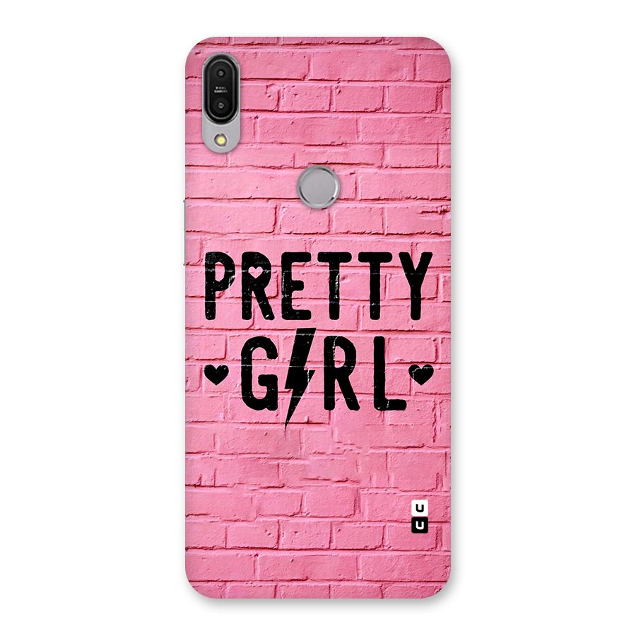 Pretty Girl Wall Back Case for Zenfone Max Pro M1