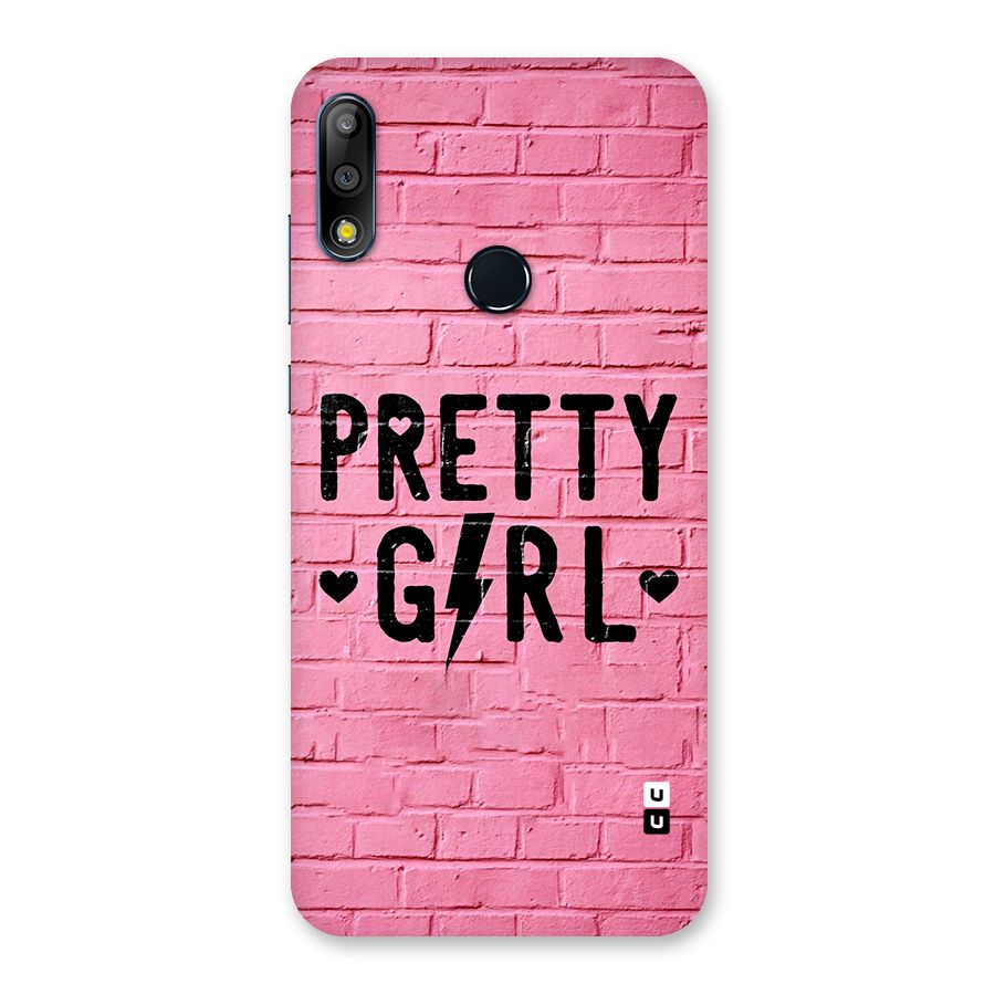 Pretty Girl Wall Back Case for Zenfone Max Pro M2