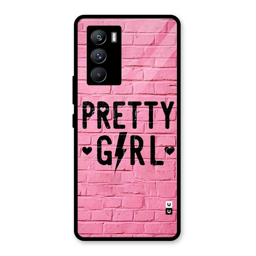 Pretty Girl Wall Glass Back Case for Vivo iQOO 9 SE