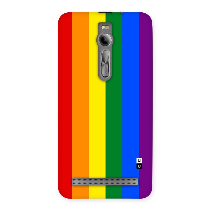 Pride Rainbow Stripes Back Case for Asus Zenfone 2