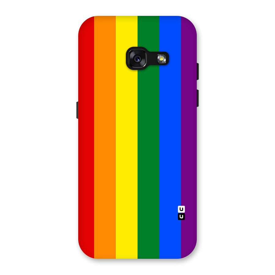 Pride Rainbow Stripes Back Case for Galaxy A3 (2017)