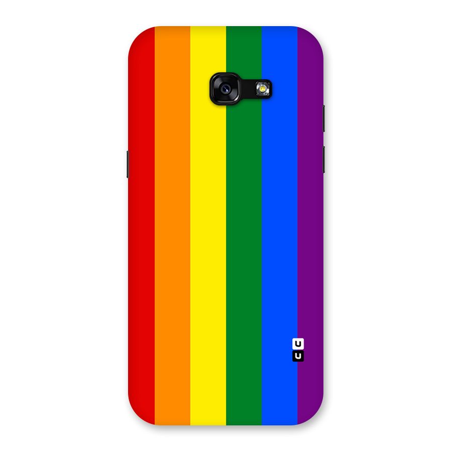 Pride Rainbow Stripes Back Case for Galaxy A5 2017