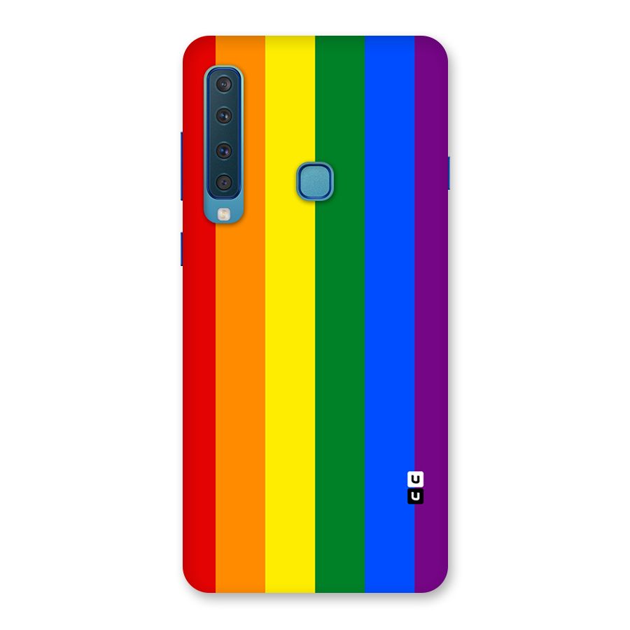 Pride Rainbow Stripes Back Case for Galaxy A9 (2018)
