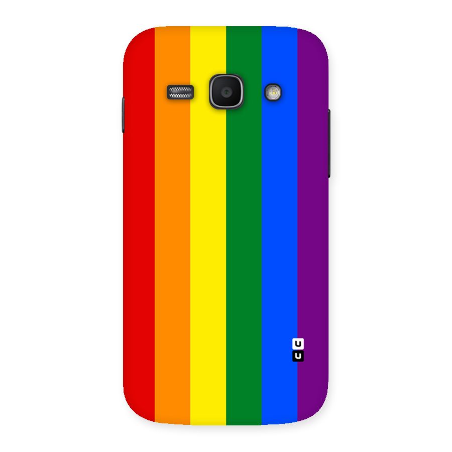 Pride Rainbow Stripes Back Case for Galaxy Ace 3