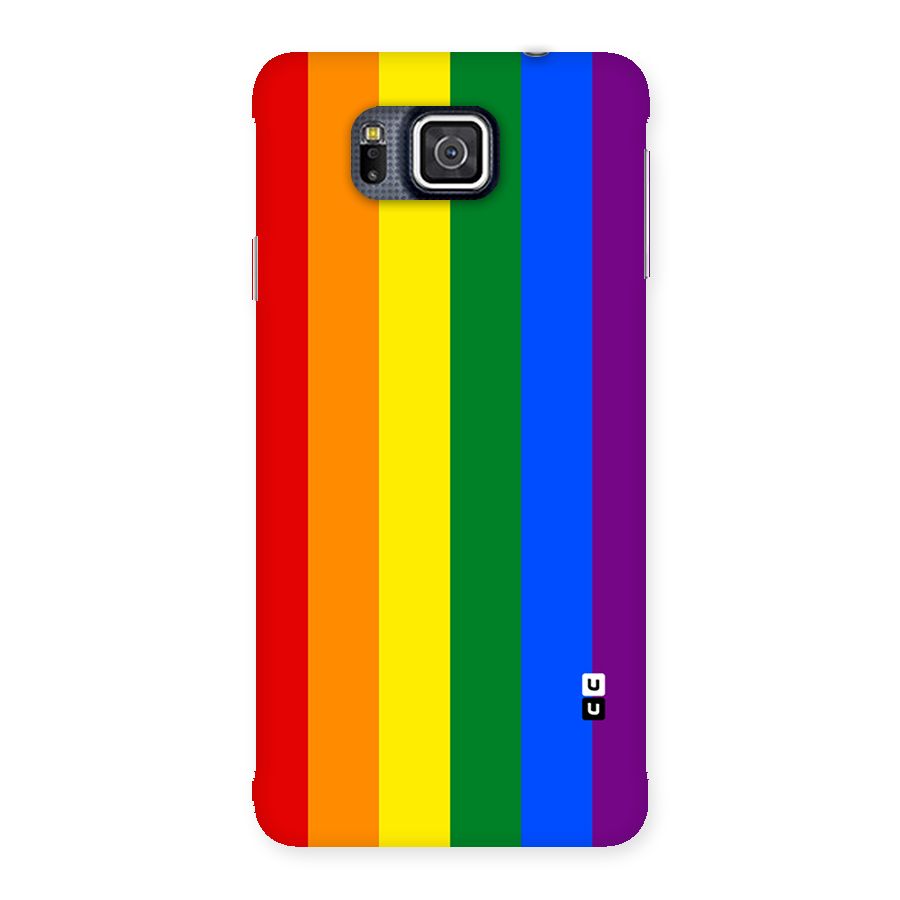 Pride Rainbow Stripes Back Case for Galaxy Alpha