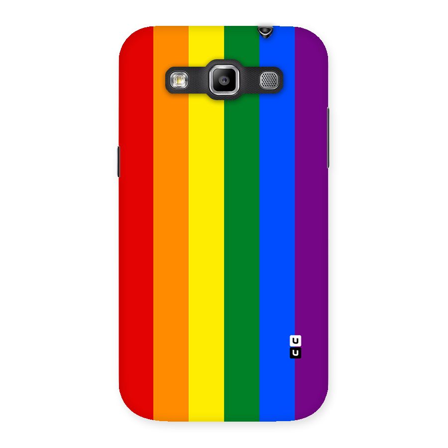Pride Rainbow Stripes Back Case for Galaxy Grand Quattro