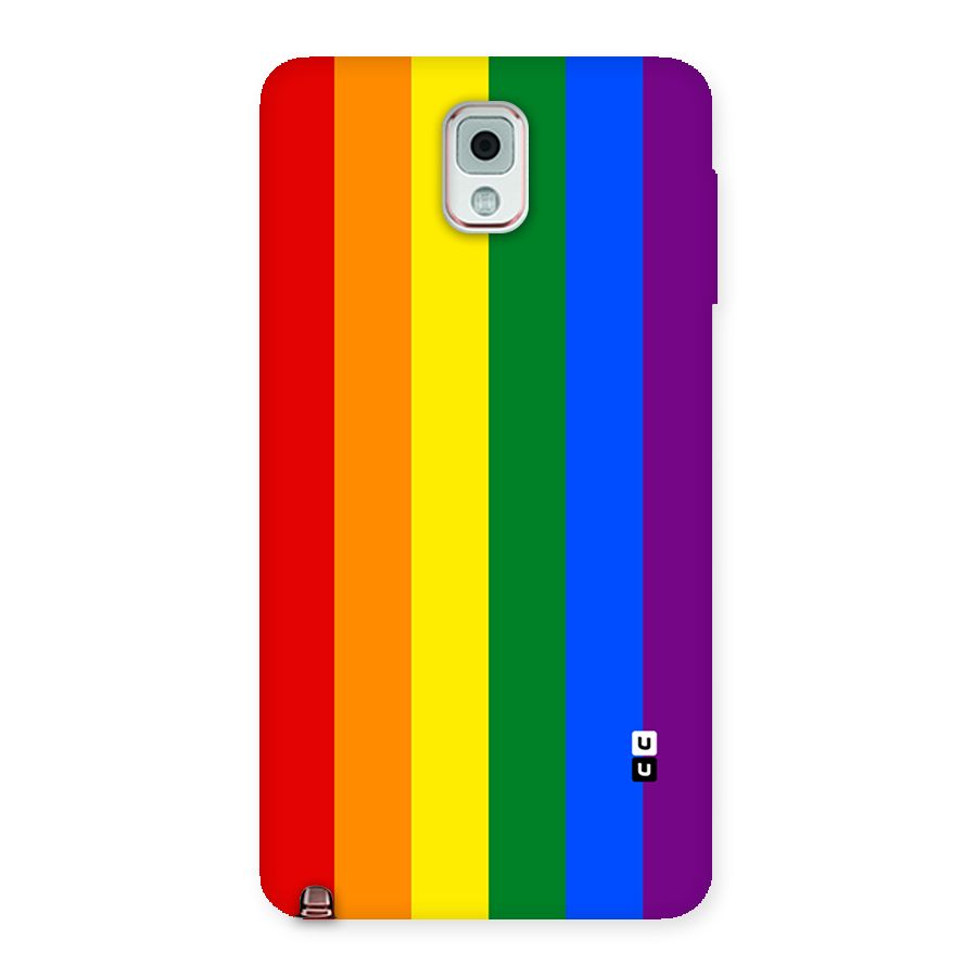 Pride Rainbow Stripes Back Case for Galaxy Note 3