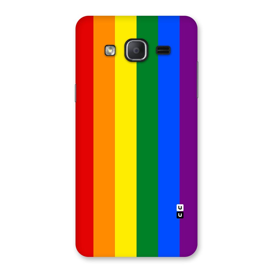 Pride Rainbow Stripes Back Case for Galaxy On7 Pro