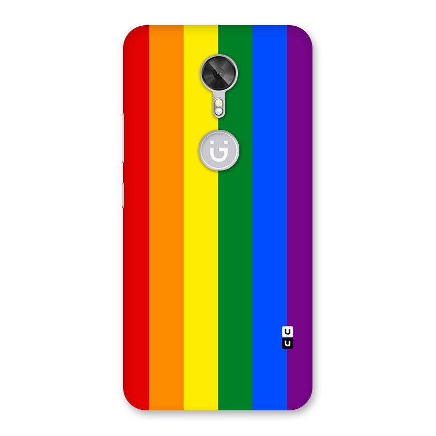 Pride Rainbow Stripes Back Case for Gionee A1