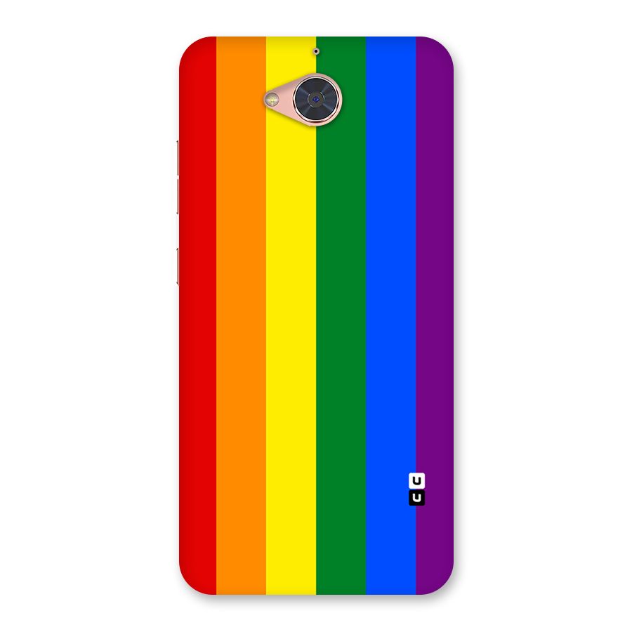 Pride Rainbow Stripes Back Case for Gionee S6 Pro