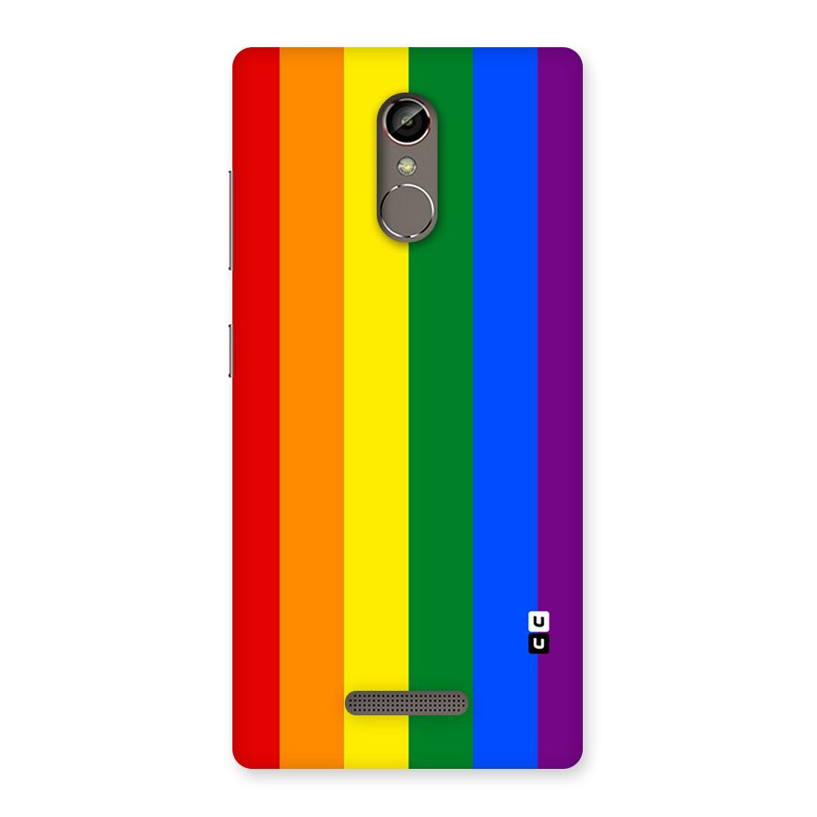 Pride Rainbow Stripes Back Case for Gionee S6s