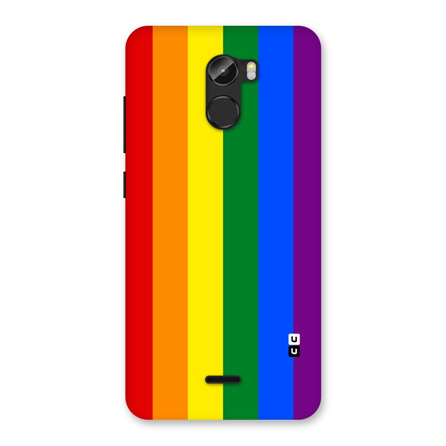 Pride Rainbow Stripes Back Case for Gionee X1
