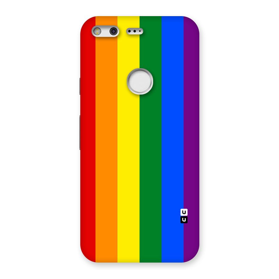 Pride Rainbow Stripes Back Case for Google Pixel