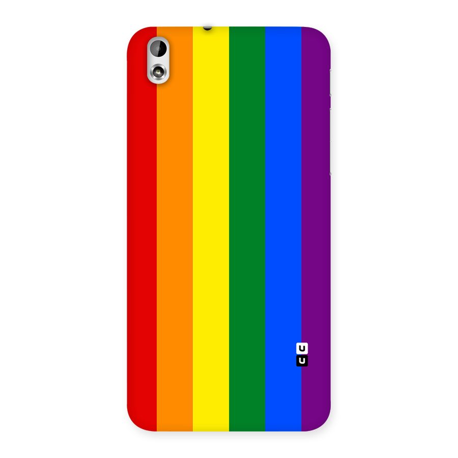 Pride Rainbow Stripes Back Case for HTC Desire 816g