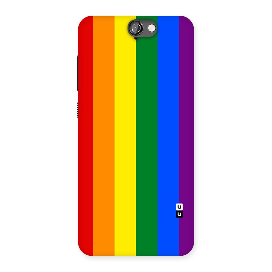 Pride Rainbow Stripes Back Case for HTC One A9
