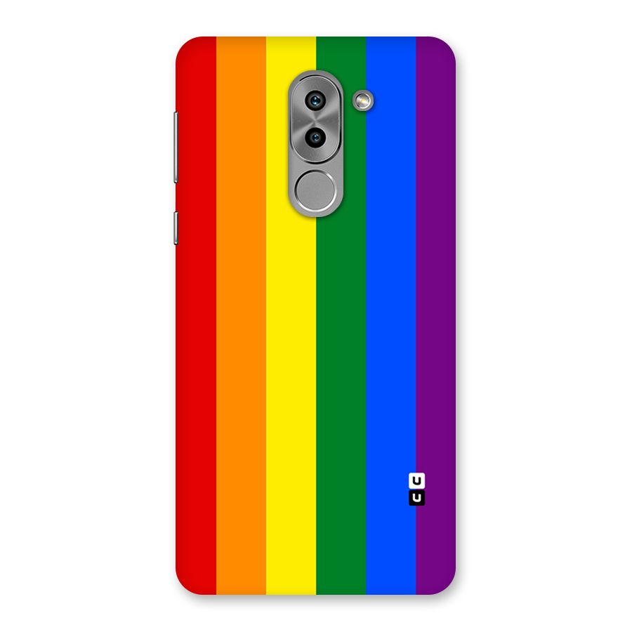 Pride Rainbow Stripes Back Case for Honor 6X