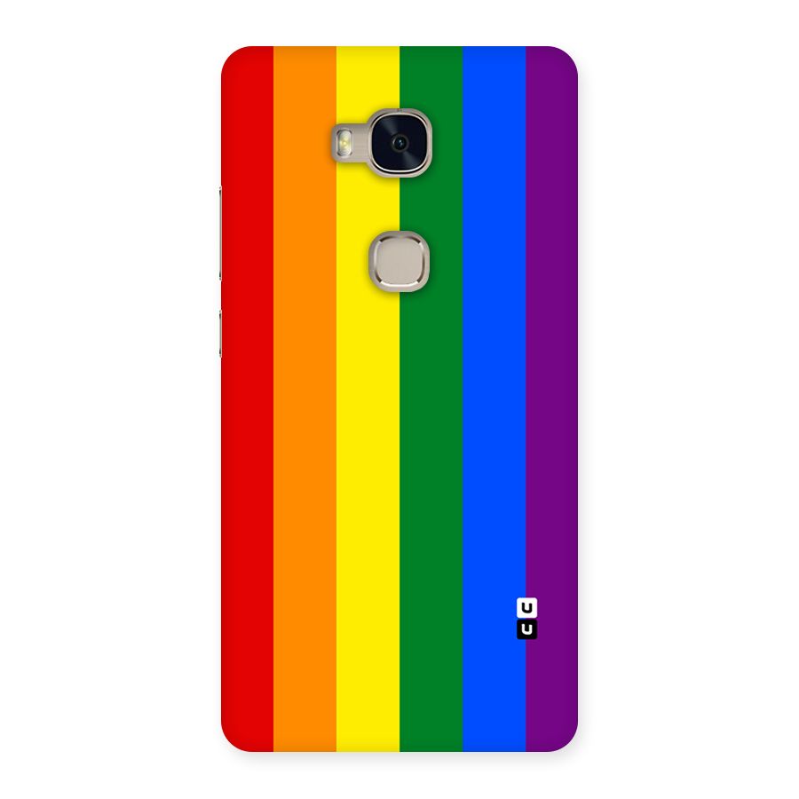 Pride Rainbow Stripes Back Case for Huawei Honor 5X