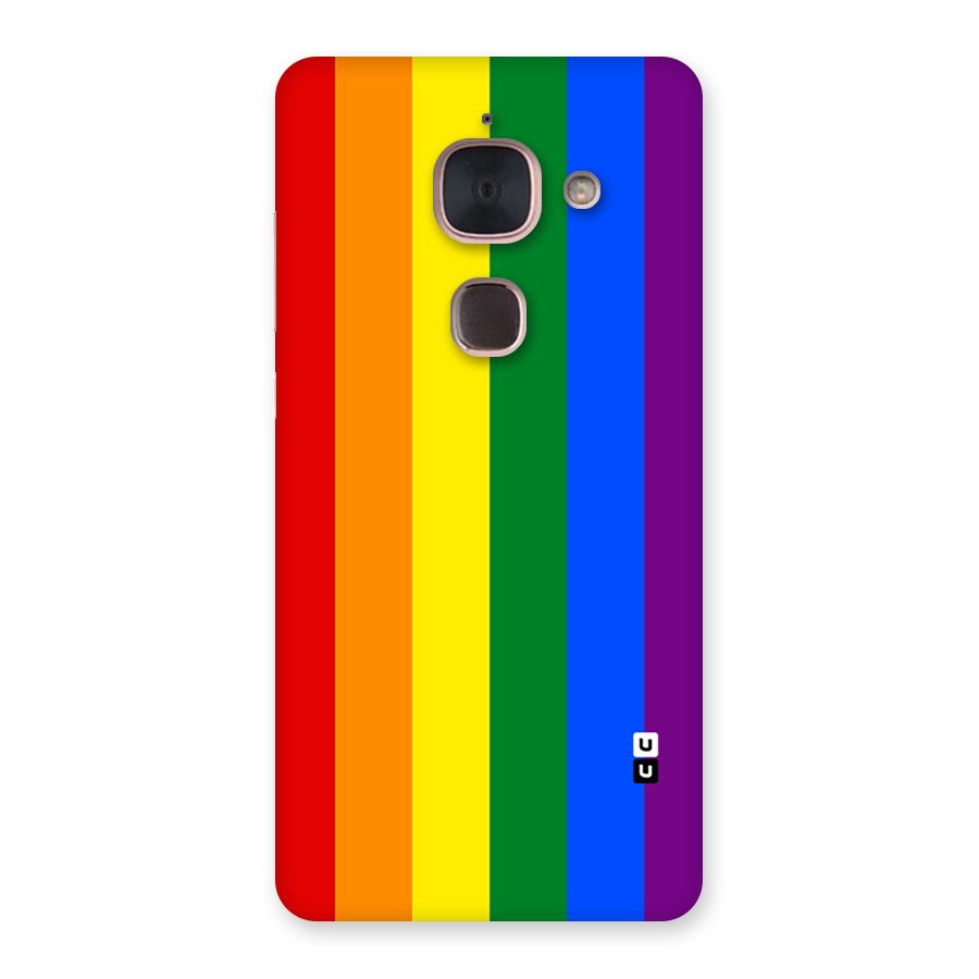 Pride Rainbow Stripes Back Case for Le Max 2