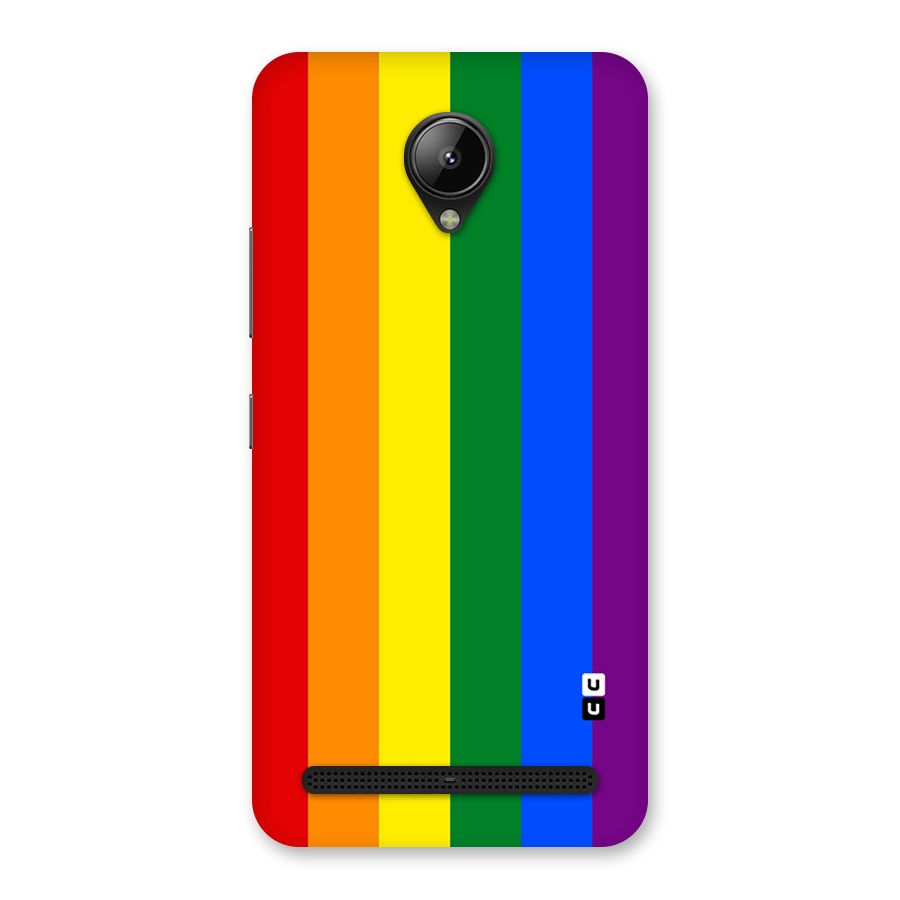 Pride Rainbow Stripes Back Case for Lenovo C2