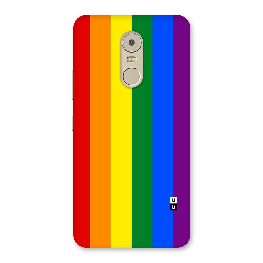 Pride Rainbow Stripes Back Case for Lenovo K6 Note