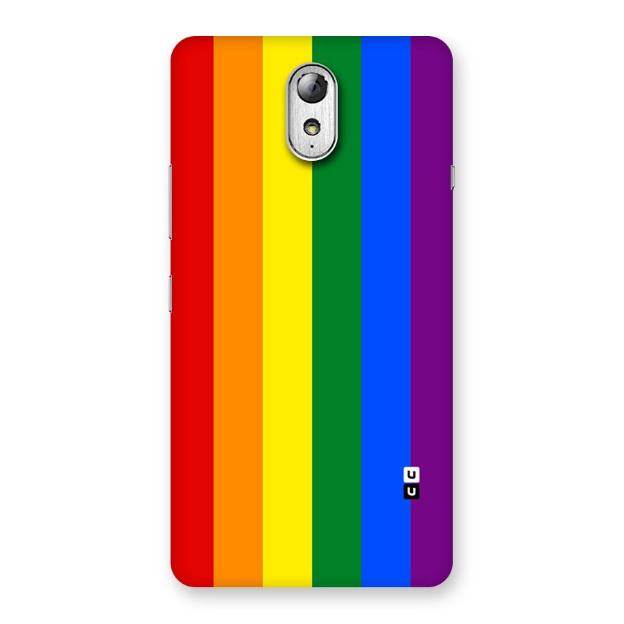 Pride Rainbow Stripes Back Case for Lenovo Vibe P1M