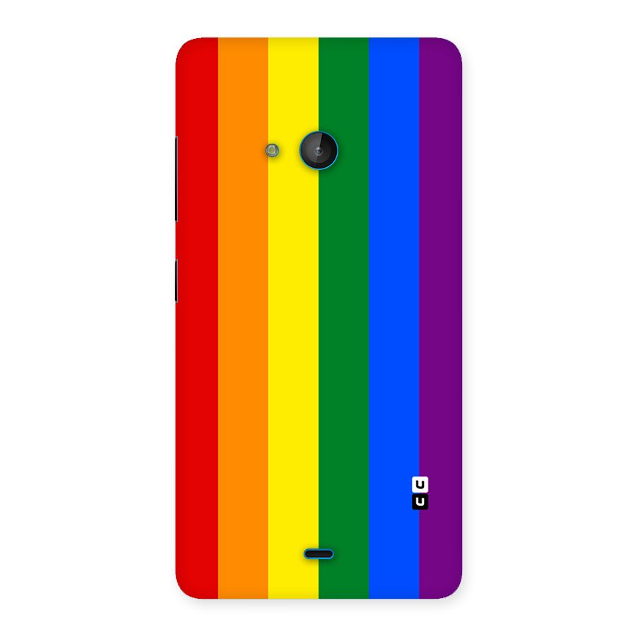 Pride Rainbow Stripes Back Case for Lumia 540