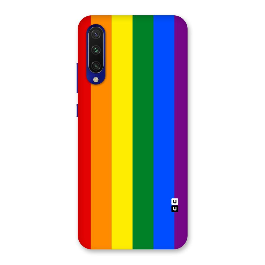 Pride Rainbow Stripes Back Case for Mi A3
