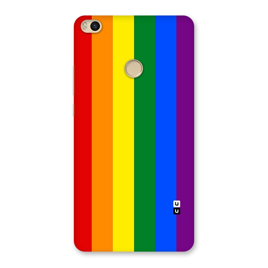 Pride Rainbow Stripes Back Case for Mi Max 2