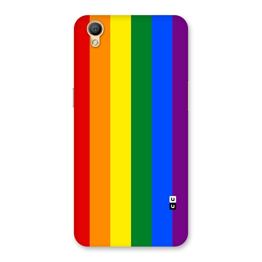 Pride Rainbow Stripes Back Case for Oppo A37