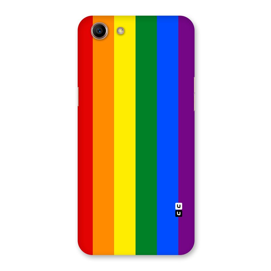 Pride Rainbow Stripes Back Case for Oppo A83 (2018)
