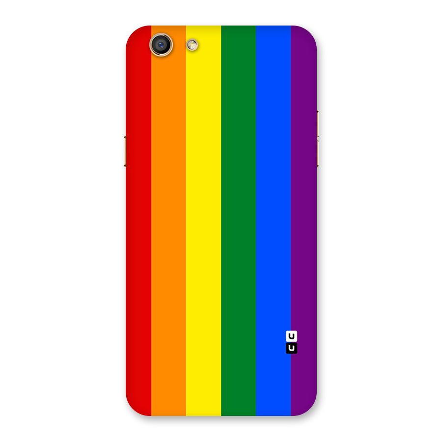 Pride Rainbow Stripes Back Case for Oppo F3