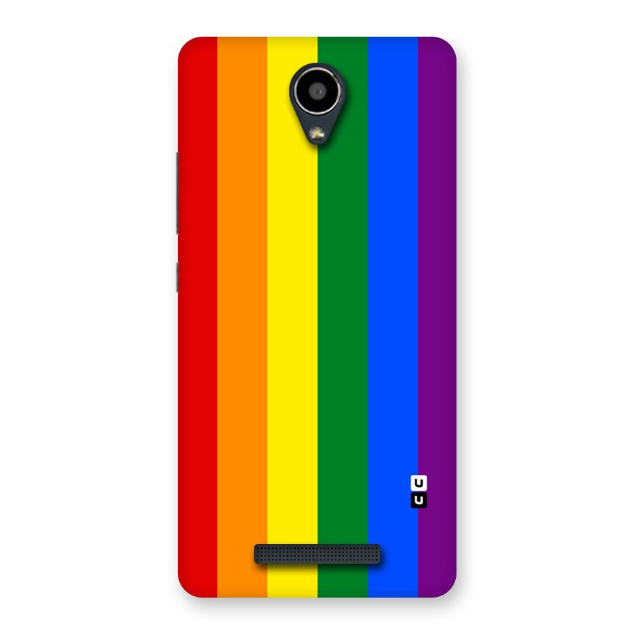 Pride Rainbow Stripes Back Case for Redmi Note 2