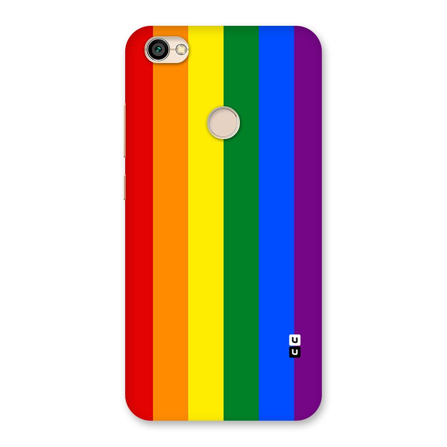 Pride Rainbow Stripes Back Case for Redmi Y1 2017