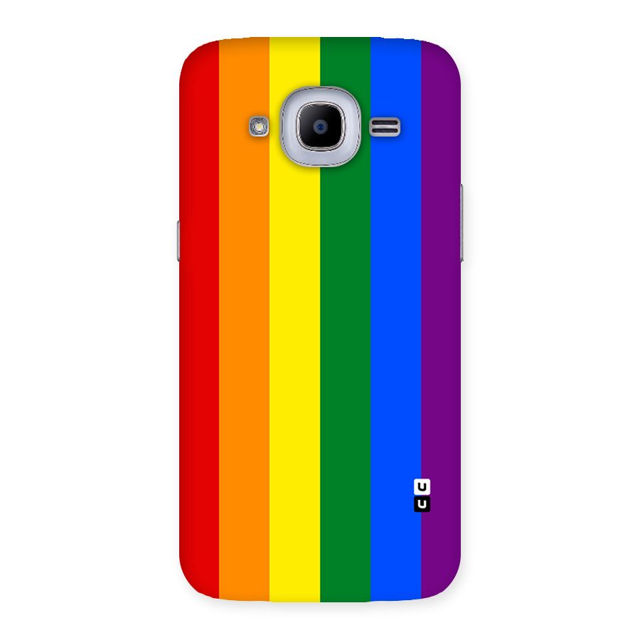 Pride Rainbow Stripes Back Case for Samsung Galaxy J2 2016