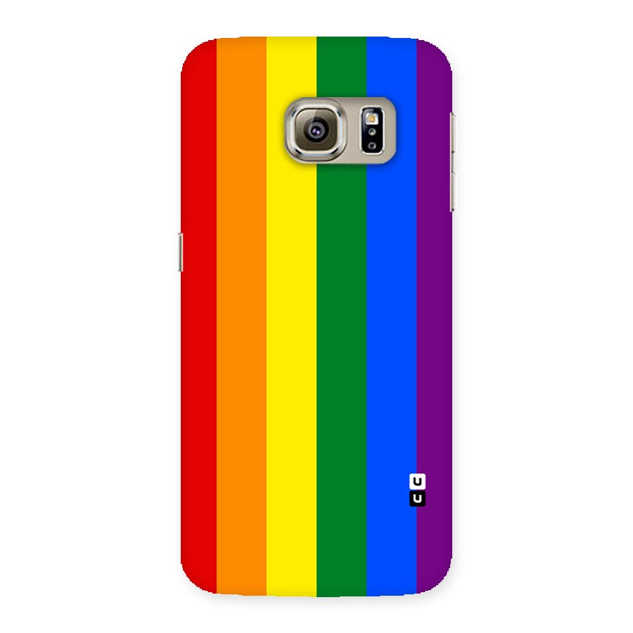Pride Rainbow Stripes Back Case for Samsung Galaxy S6 Edge