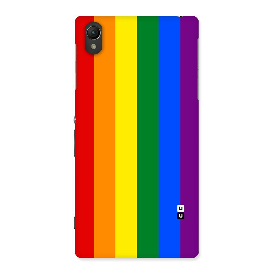 Pride Rainbow Stripes Back Case for Sony Xperia Z1