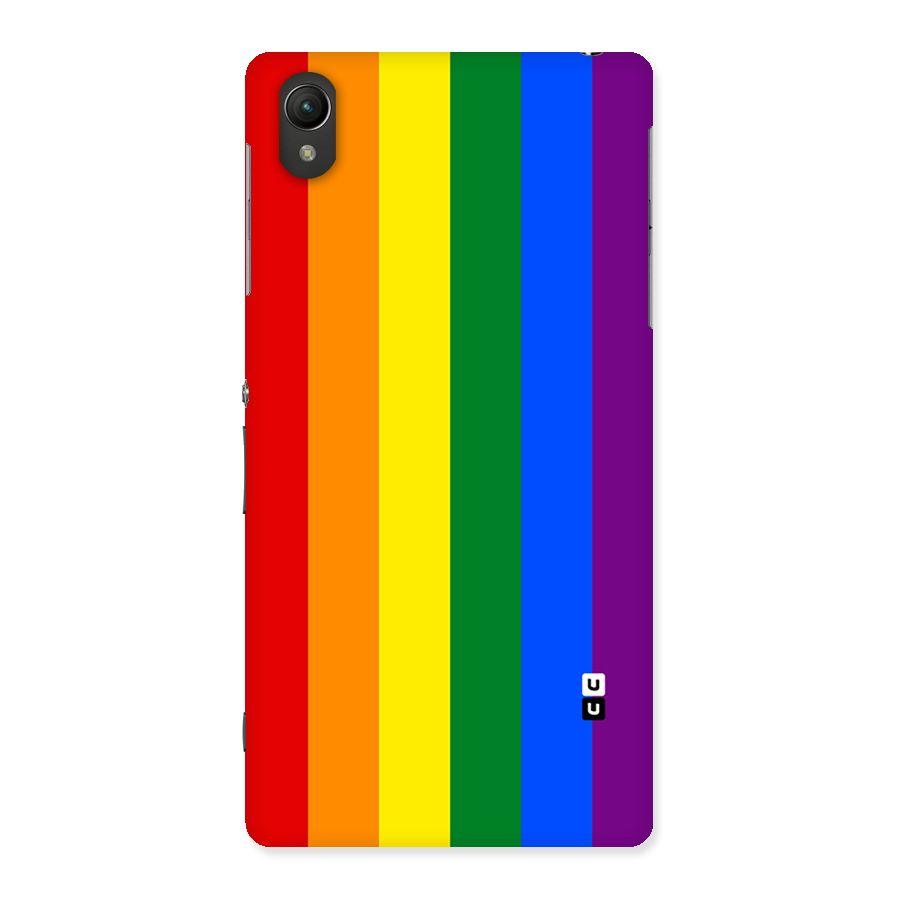 Pride Rainbow Stripes Back Case for Sony Xperia Z2