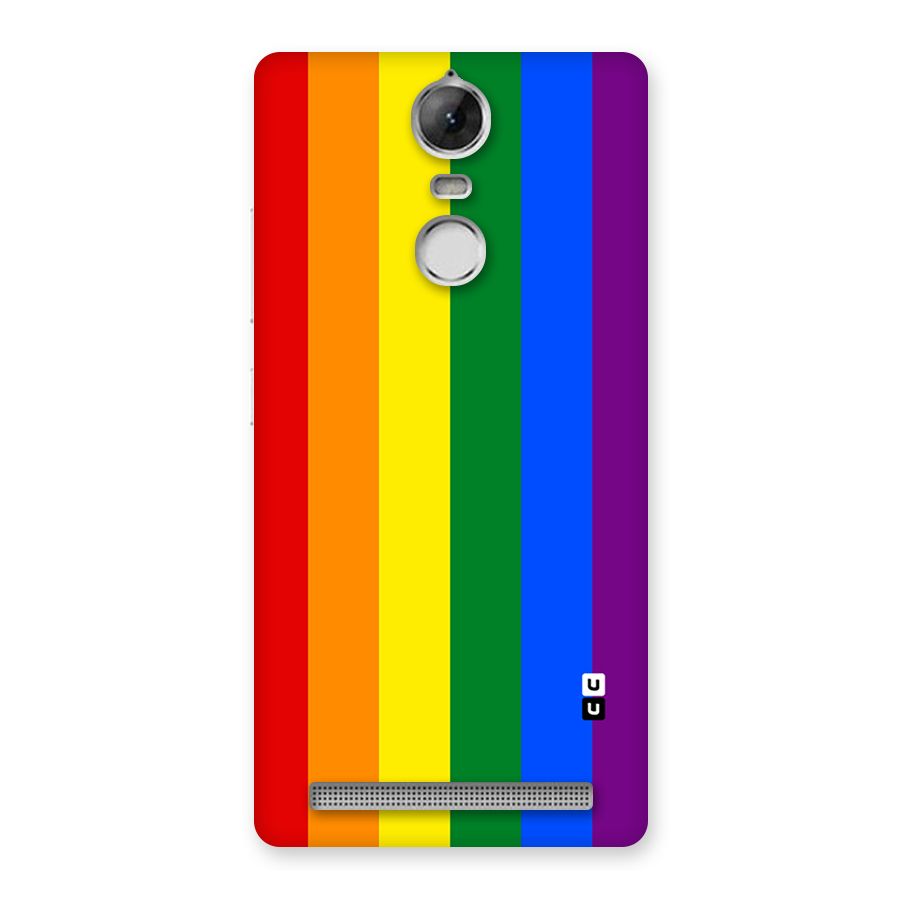 Pride Rainbow Stripes Back Case for Vibe K5 Note