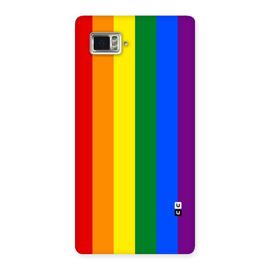Pride Rainbow Stripes Back Case for Vibe Z2 Pro K920