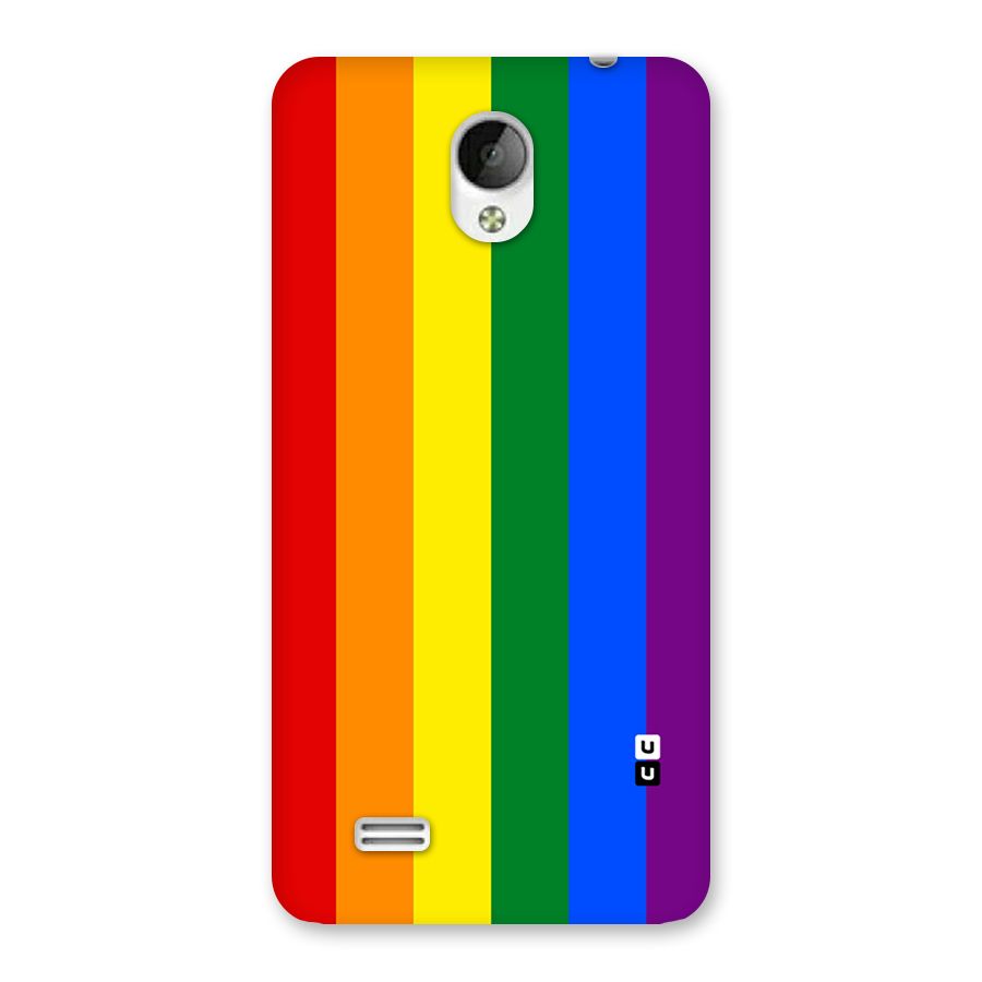 Pride Rainbow Stripes Back Case for Vivo Y21