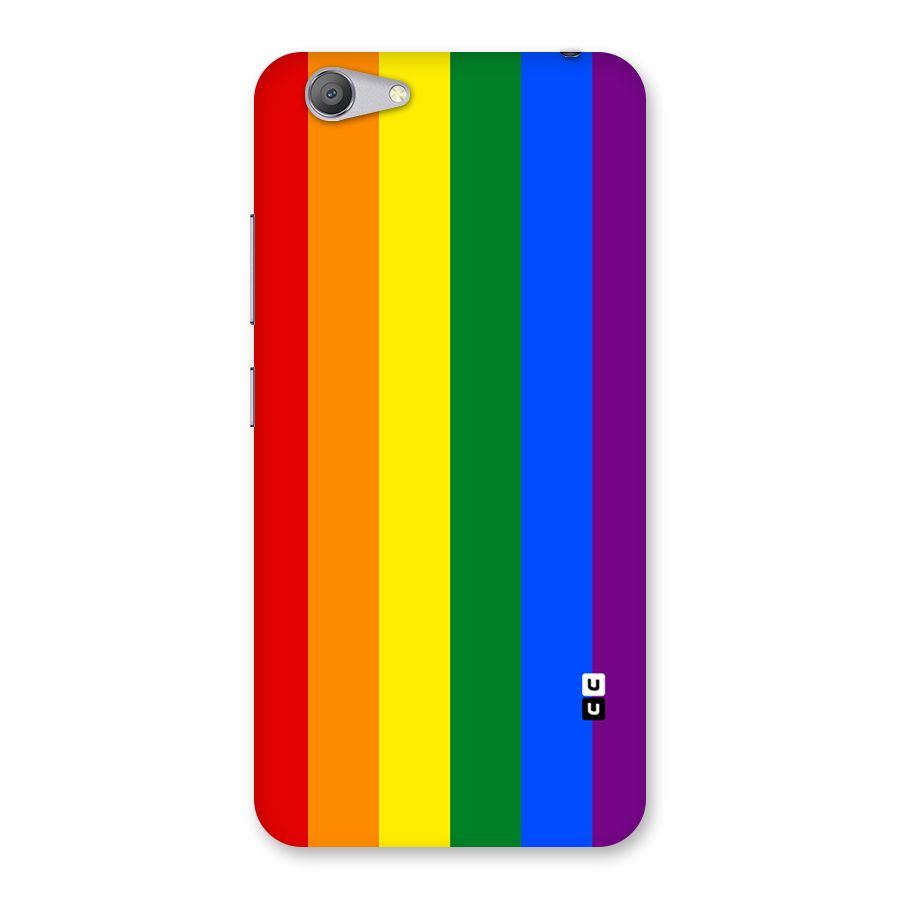 Pride Rainbow Stripes Back Case for Vivo Y53