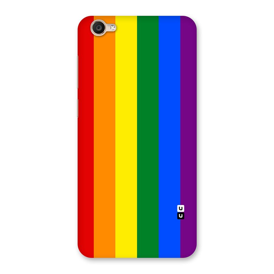 Pride Rainbow Stripes Back Case for Vivo Y55L