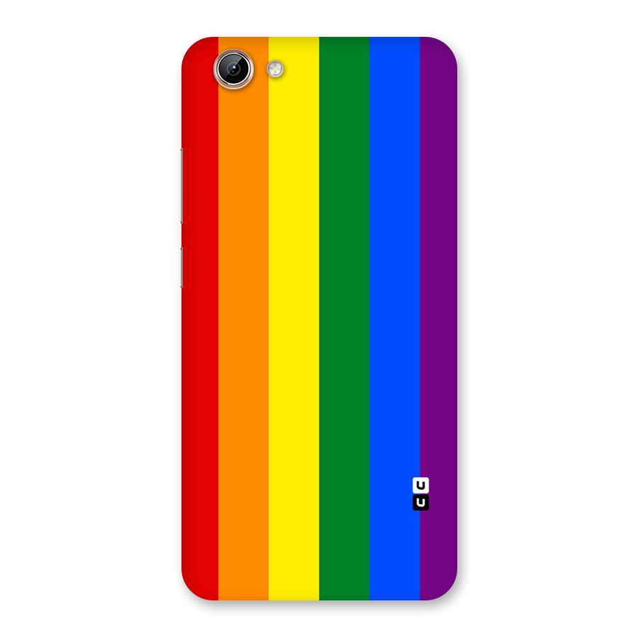 Pride Rainbow Stripes Back Case for Vivo Y71