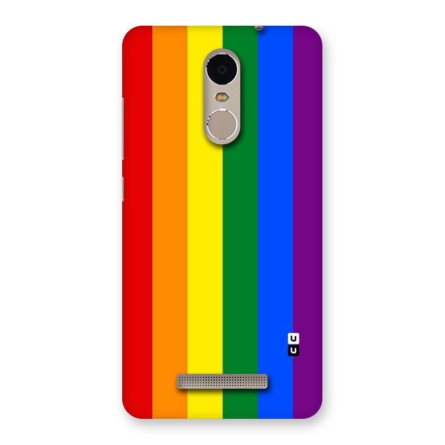 Pride Rainbow Stripes Back Case for Xiaomi Redmi Note 3