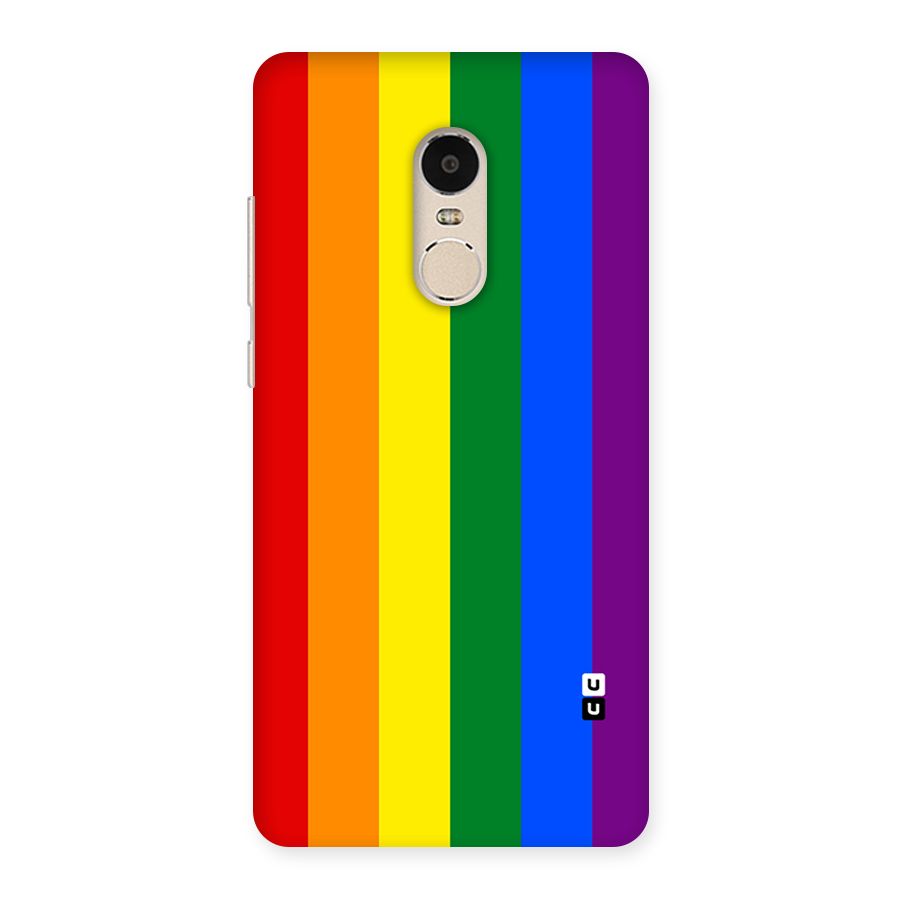Pride Rainbow Stripes Back Case for Xiaomi Redmi Note 4