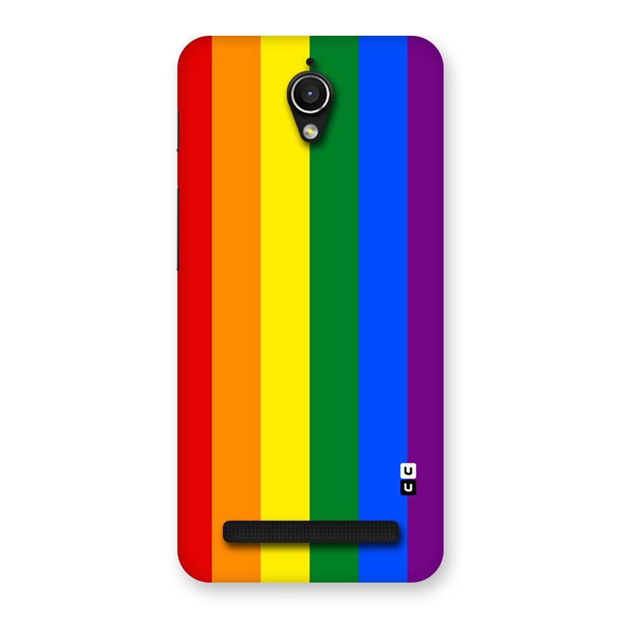 Pride Rainbow Stripes Back Case for Zenfone Go