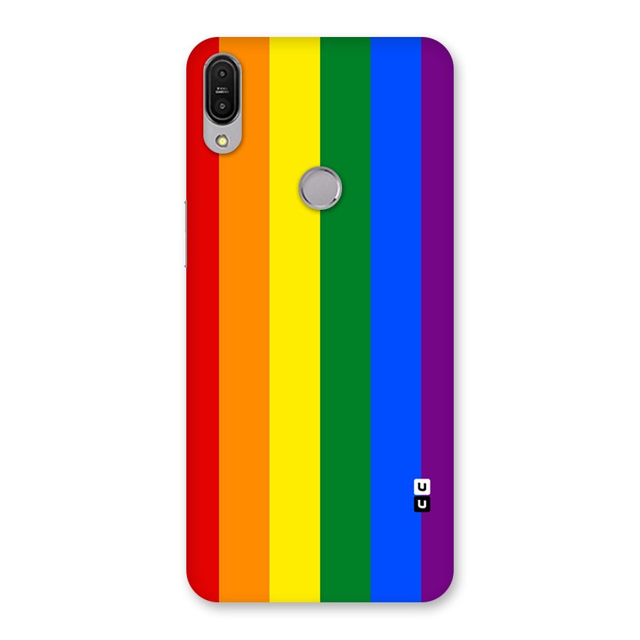 Pride Rainbow Stripes Back Case for Zenfone Max Pro M1