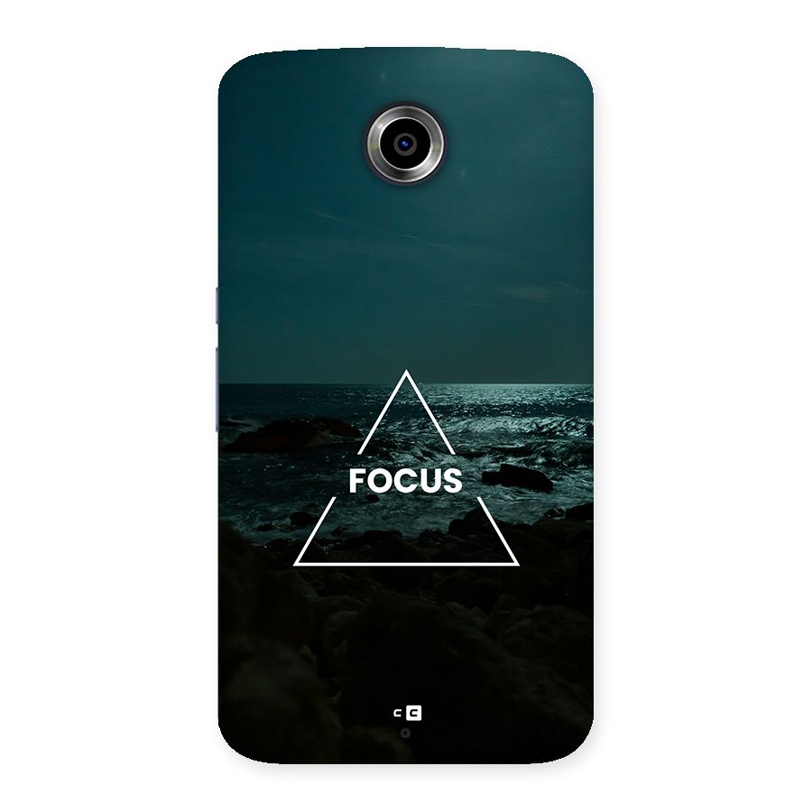 Prime Focus Back Case for Google Nexus 6