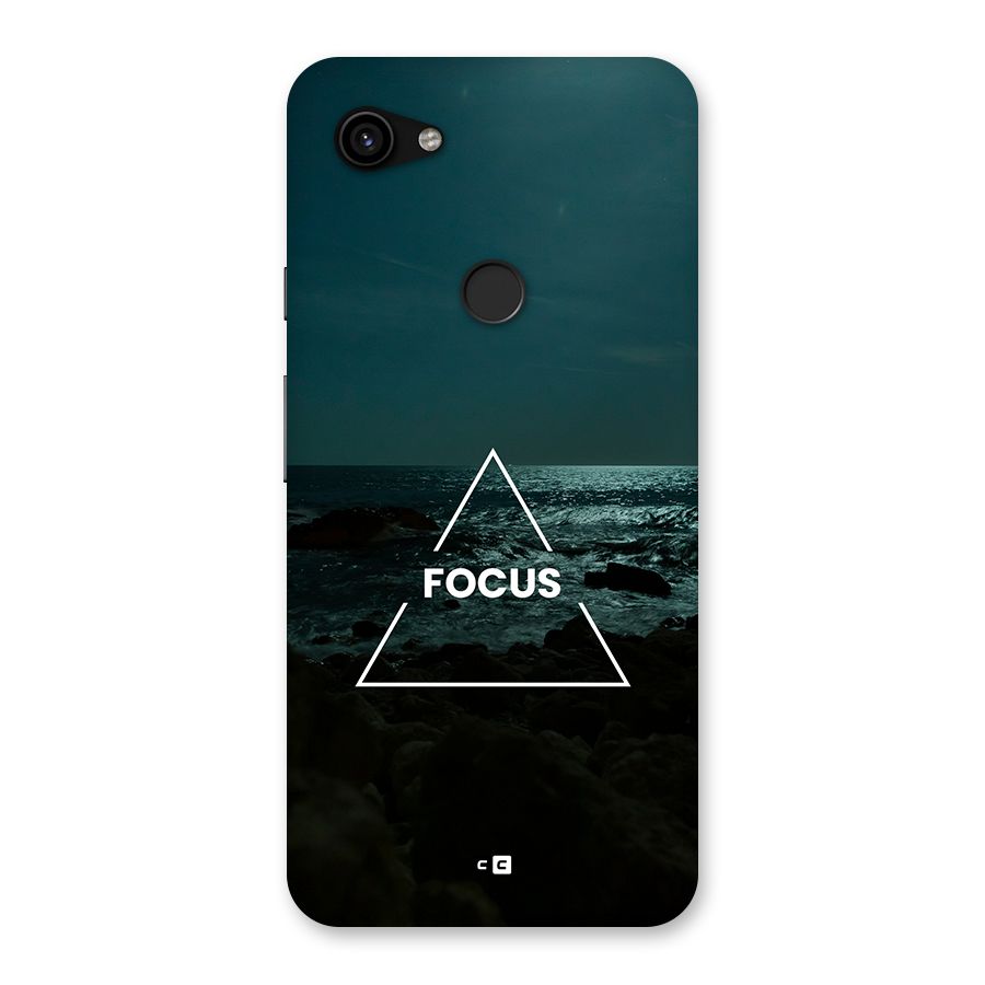 Prime Focus Back Case for Google Pixel 3a XL